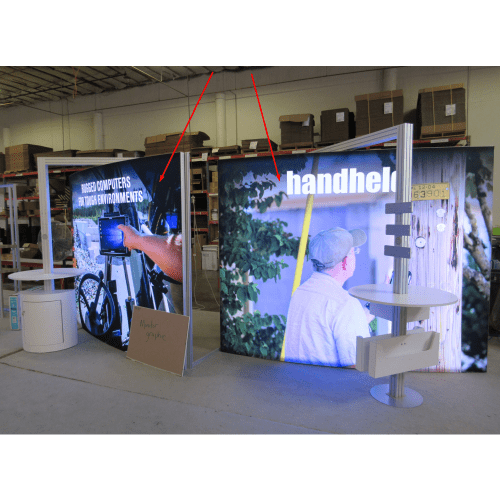 10 x 30 modular inline exhibit kit 01 gravitee 10x30 trade show house 632