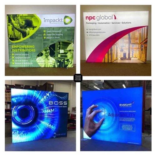 10ft frameless seg lightbox display trade show house 637