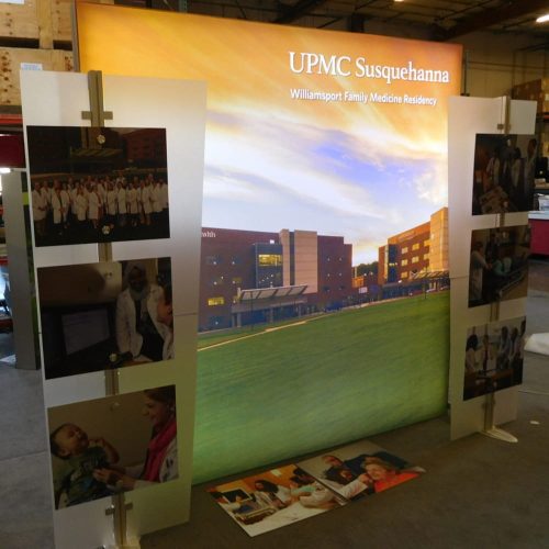 10x10 eco modular backlit exhibit kit 16 eco smart exhibits classic trade show house 187