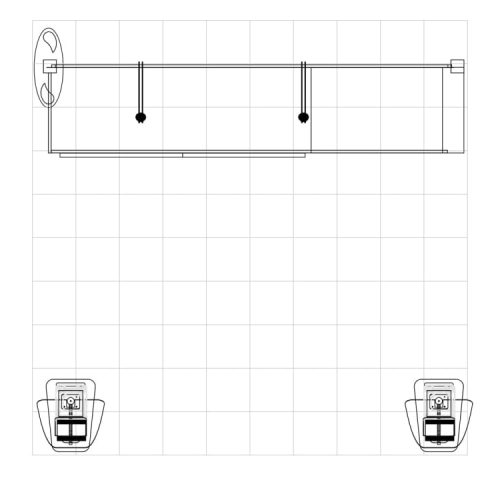 10x10 eco modular backlit exhibit kit 25 eco smart exhibits classic trade show house 910