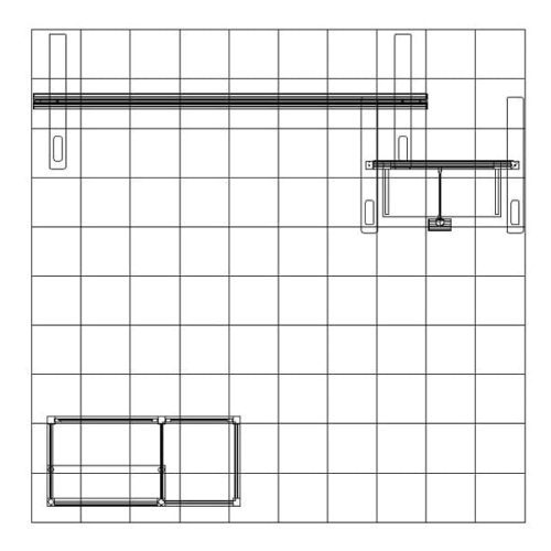 10x10 eco modular backlit shelving exhibit kit 14 10x10 eco smart exhibits classic trade show house 735