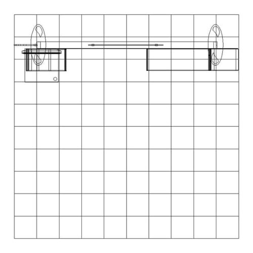 10x10 eco modular backlit shelving tv exhibit kit 15 10x10 shelving eco smart exhibits classic trade show house 542