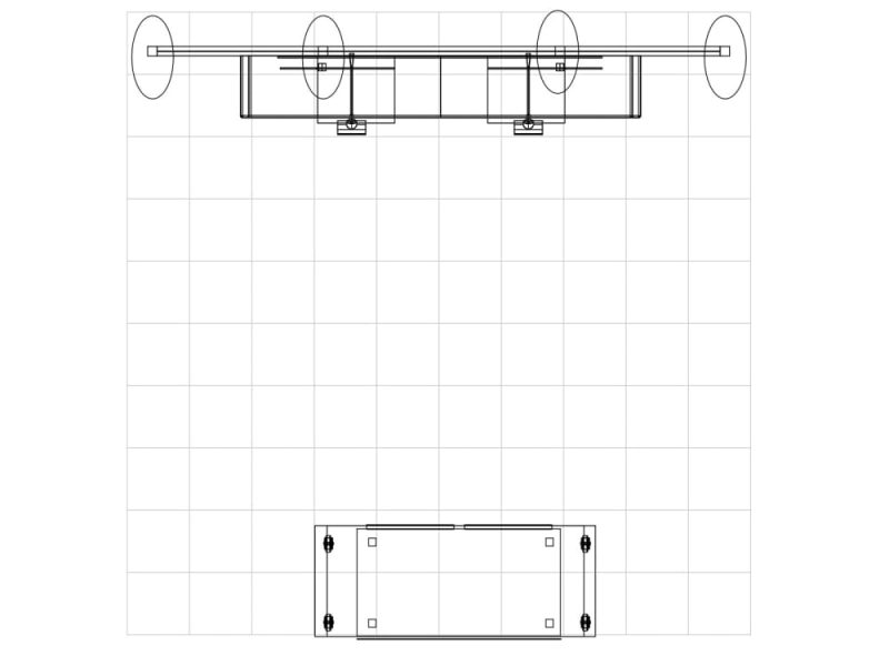 10x10 eco modular shelving exhibit kit 37 10x10 locking counter eco smart exhibits classic trade show house 235