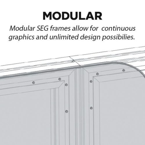 20 x 30 modular island exhibit kit 02 gravitee 20x30 trade show house 561