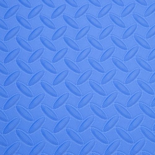 Soft Diamond Pattern Interlocking Trade Show Flooring Kits - Blue / No Case (Box Only)