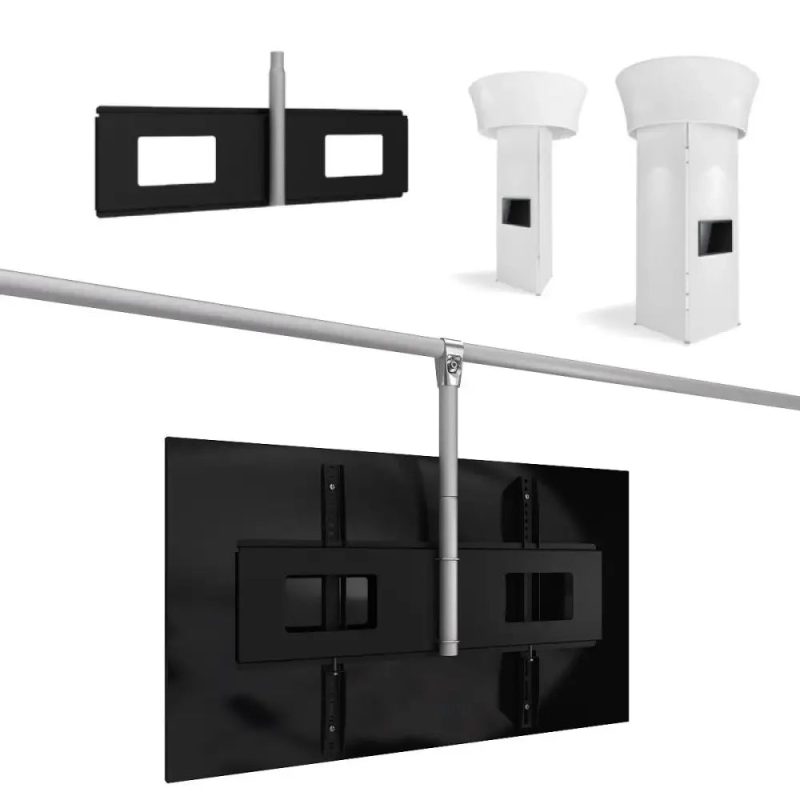 tv monitor bracket tower kit trade show house 950