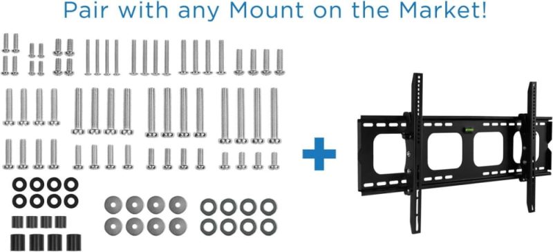 universal tv monitor mounting vesa hardware kit trade show house 172