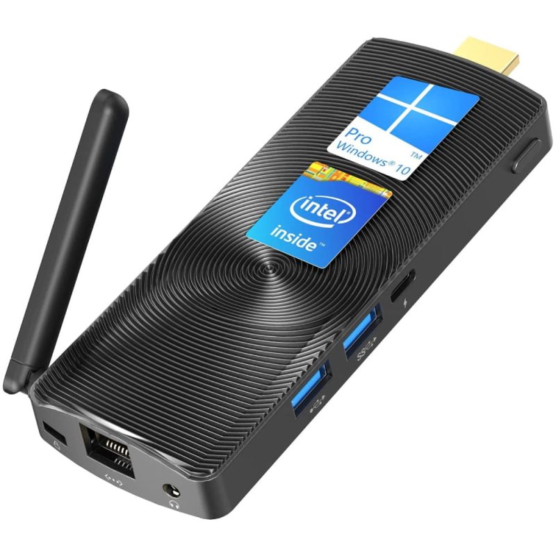 windows 11 pro mini pc 4k 8gb 128gb quad core hdmi stick trade show house 933