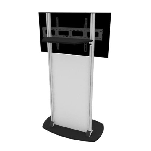 x3 freestanding tv monitor stand stands trade show house 221